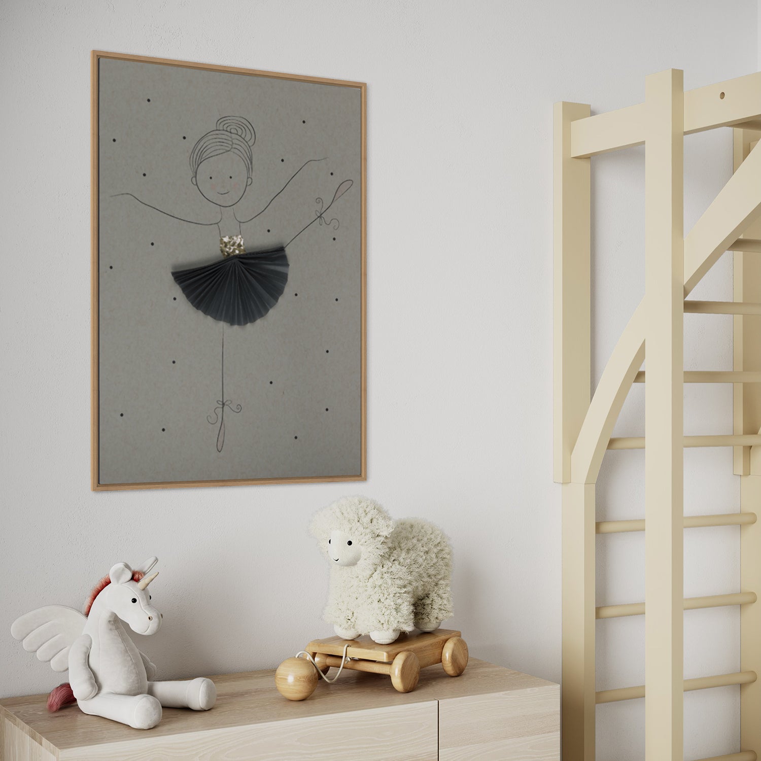 Ballerina Alba Plisse