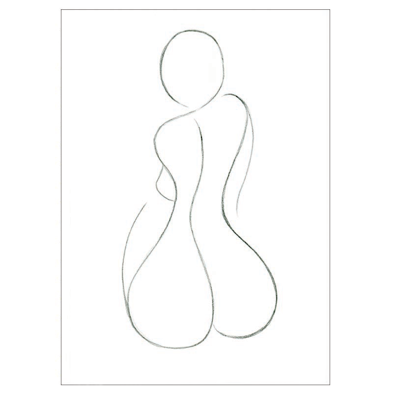 Hourglass silhouette