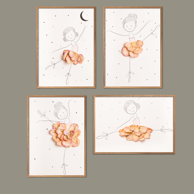 Kunstkort – Ballerina